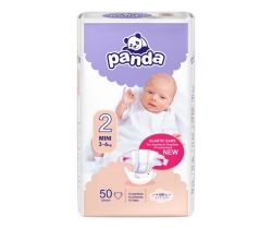 Pleny Bella Baby Panda Mini 2 (3-6 kg) 50 ks