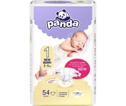 Pleny Bella Baby Panda Newborn 1 (2-5 kg) 54 ks