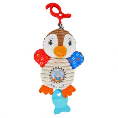 Plyšová hračka s vibrací BabyMix Tučňák