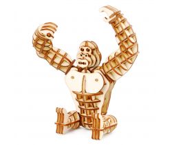 Dřevěné 3D puzzle RoboTime Gorila