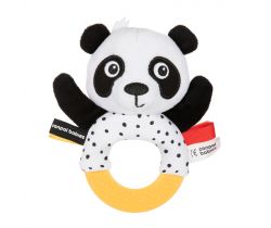 Senzorická hračka s kousátkem a chrastítkem Canpol BabiesBoo Panda