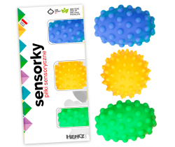 Senzorické balónky 3 ks Hencztoys