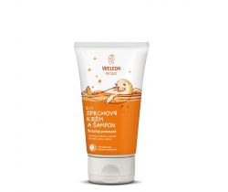 Sprchový krém a šampón 2v1 150 ml Weleda Šťastný Pomeranč