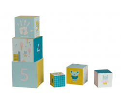 Stohovací kostky Baby Art Activity Cubes