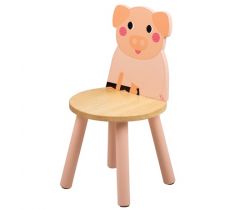 Dřevěná židle Tidlo Prasátko