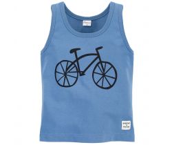 Tílko Pinokio Summertime Blue Bike