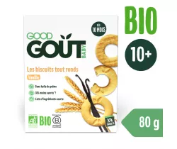 Vanilková kolečka 80 g Good Gout Bio