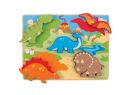 Vkládací puzzle Bigjigs Toys Dinosauři