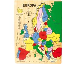 Vkládací puzzle Small Foot  Evropa