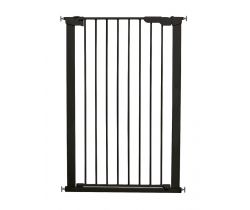 Vysoká zábrana 73-80 cm černá BabyDan Premier PET GATE